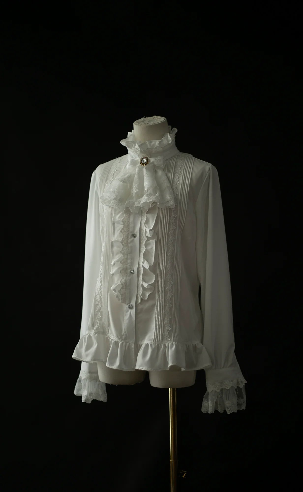 Sweet Dreamer - Elegant Ouji Lolita Blouse Long Sleeve Prince Lolita Shirt