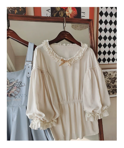 EESSILY - Flying Bird - Plus Size Elegant Lolita JSK Dress With Bird Embroidery