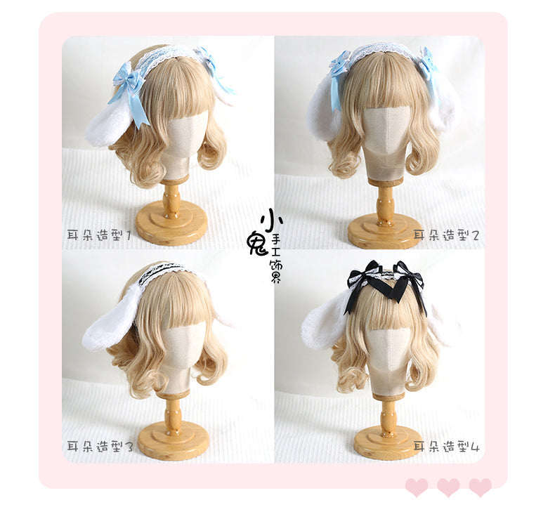 Xiaogui - Sweet Lolita Rabbit Ear KC Headband