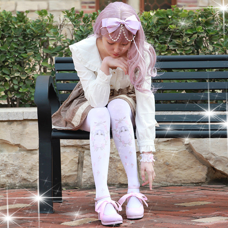 Sosic - Qing Mengnuo - Elegant Lolita Satin High Heel Handmade Shoes