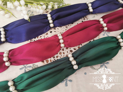 Miss Point - The Sally Gardens - Multicolors Ribbon Lolita Sash