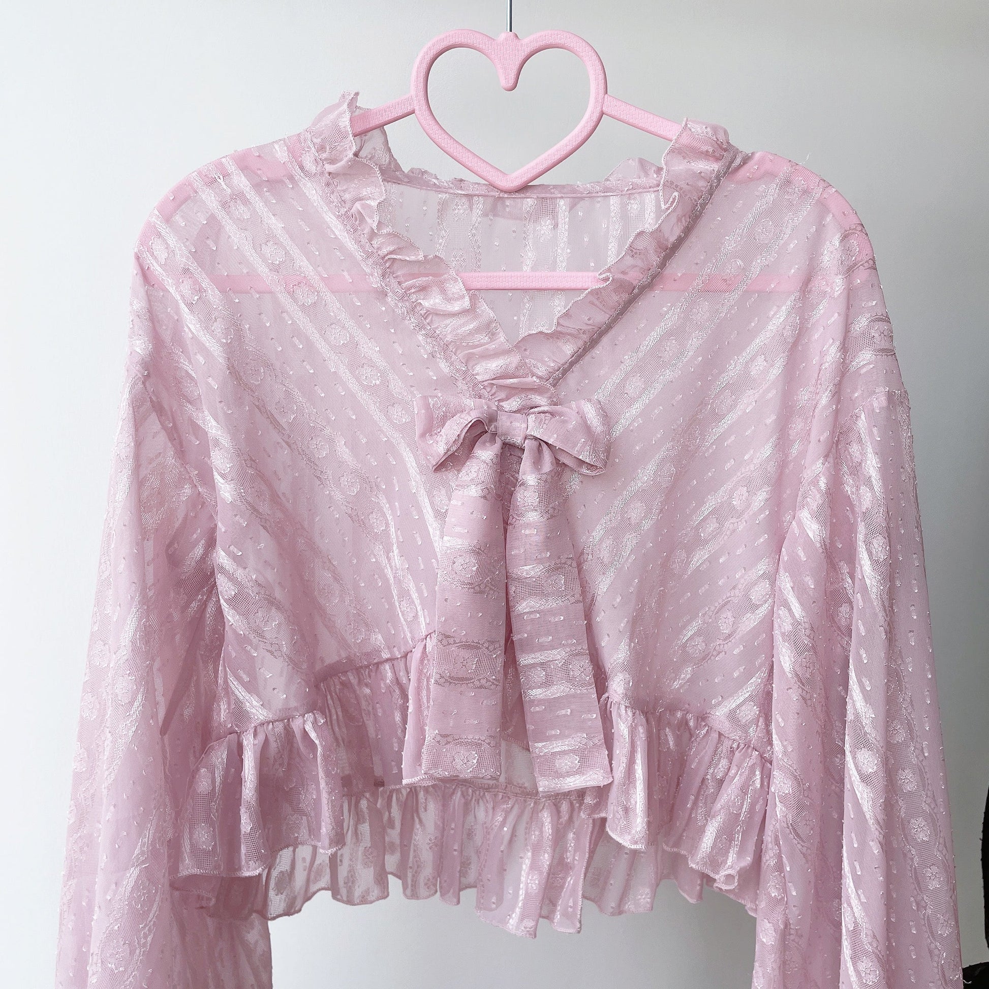 Sakurada Fawn - Chiffon Puff Sleeve Lolita Cardigan