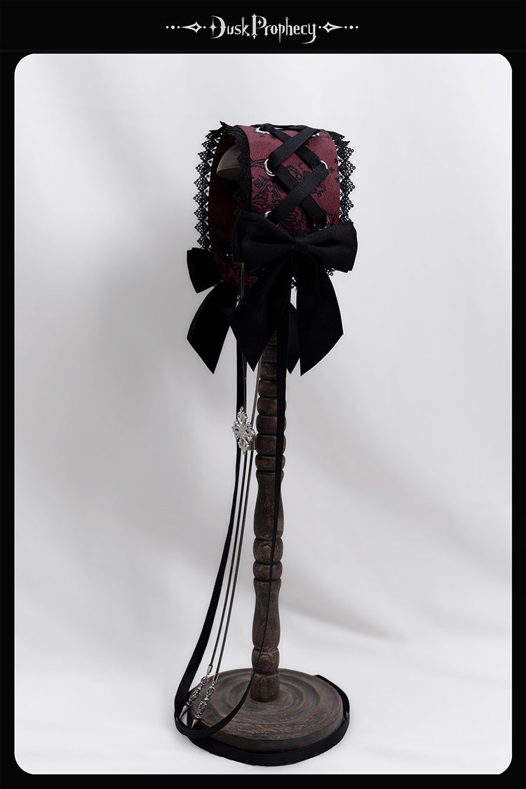 DuskProphecy - Coccyx - Elegant Lolita Hair Accessories Set Multicolors