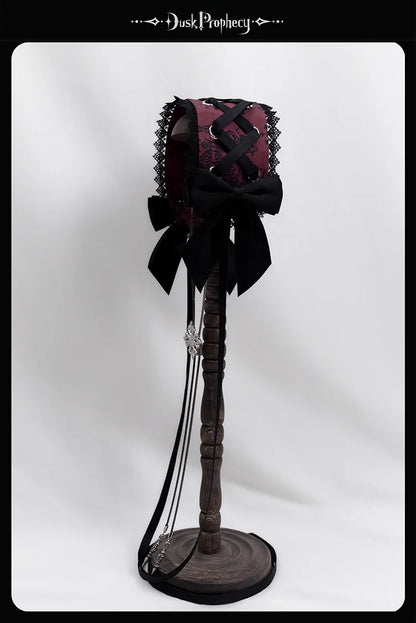 DuskProphecy - Coccyx - Elegant Lolita Hair Accessories Set Multicolors