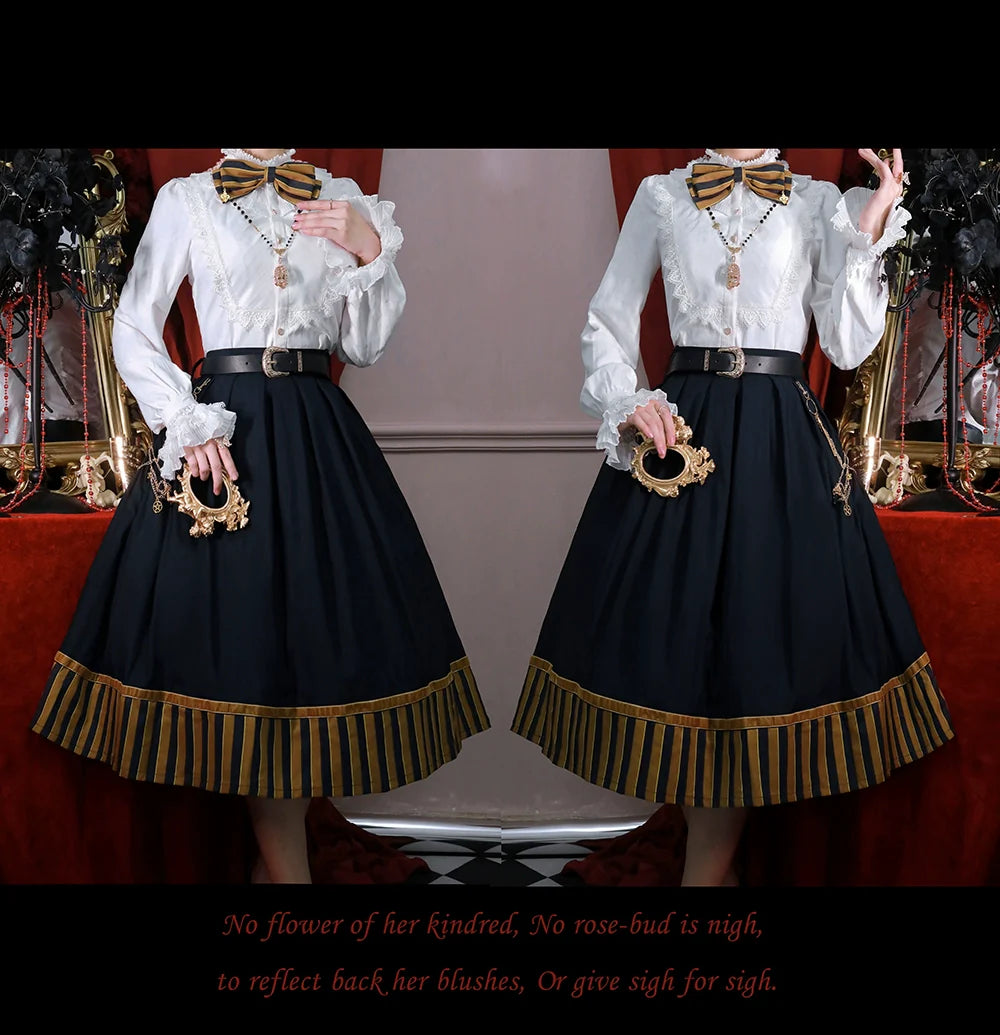 Miss Point - Custom-Made Lolita Elegant Stand Collar Lolita Shirt