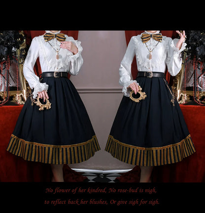 Miss Point - Custom-Made Lolita Elegant Stand Collar Lolita Shirt