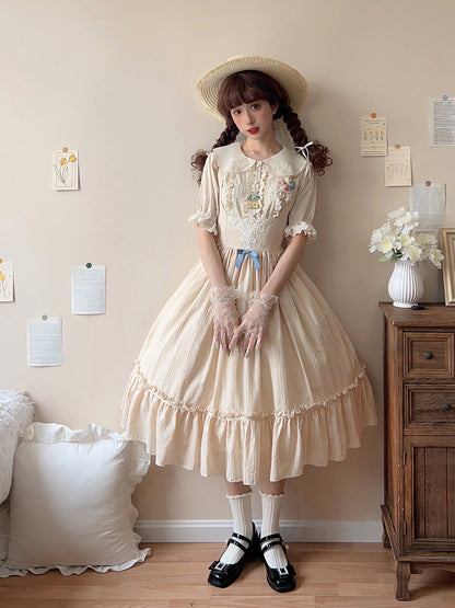 Miss Point - Happy Summer - Elegant Lolita Floral JSK Dress