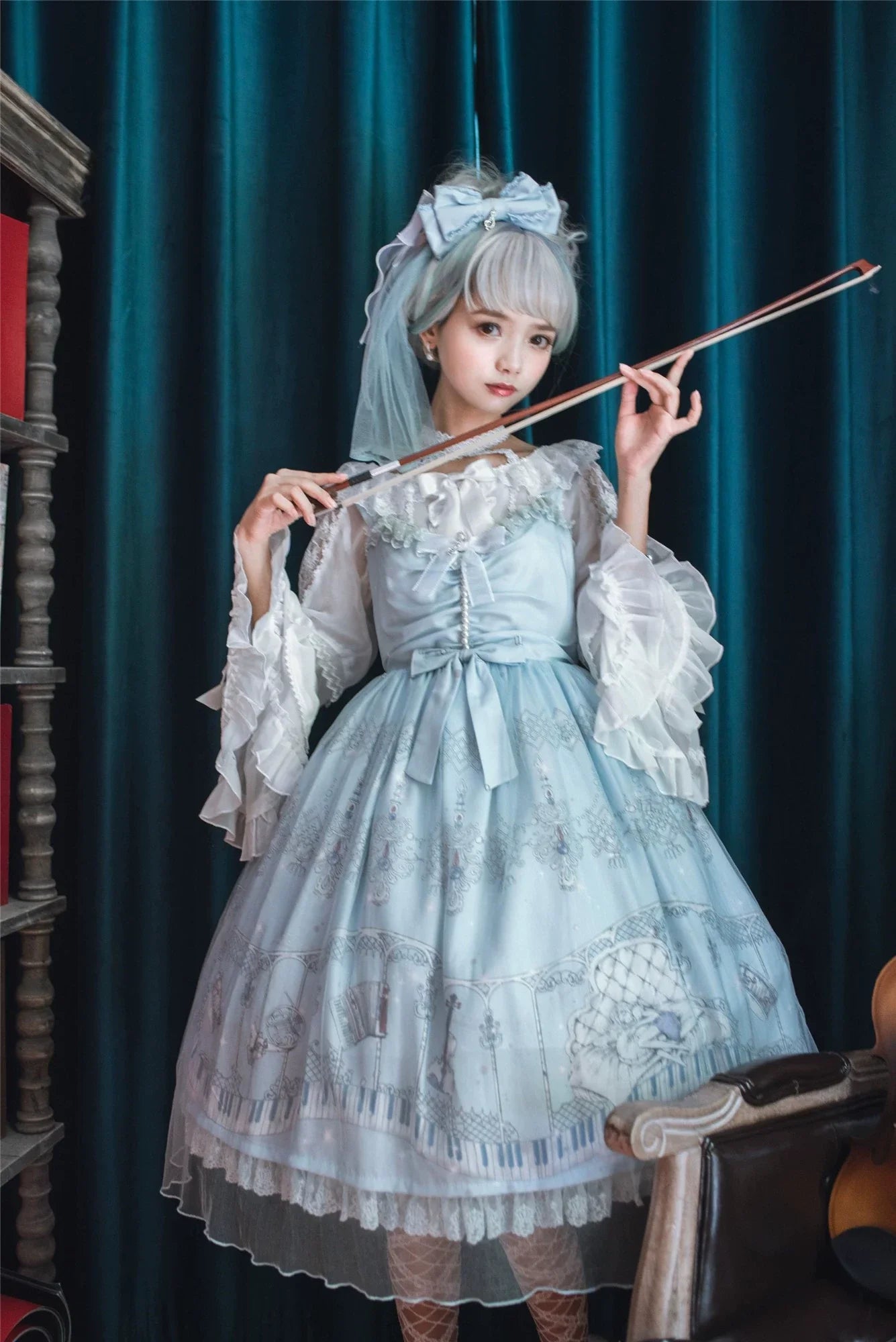 LilithEye - Elegant Lolita JSK Dream Symphony Instrument Fairy Dress