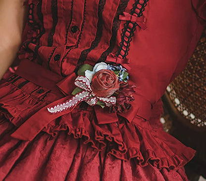 Miss Point - Sweet Lolita Accessories KC Hair Clip Brooch Waistband Cuffs