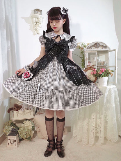 Fluff Mollie - Bean Breakfast - Sweet Lolita Overskirt Daily Daily Petaled Skirt