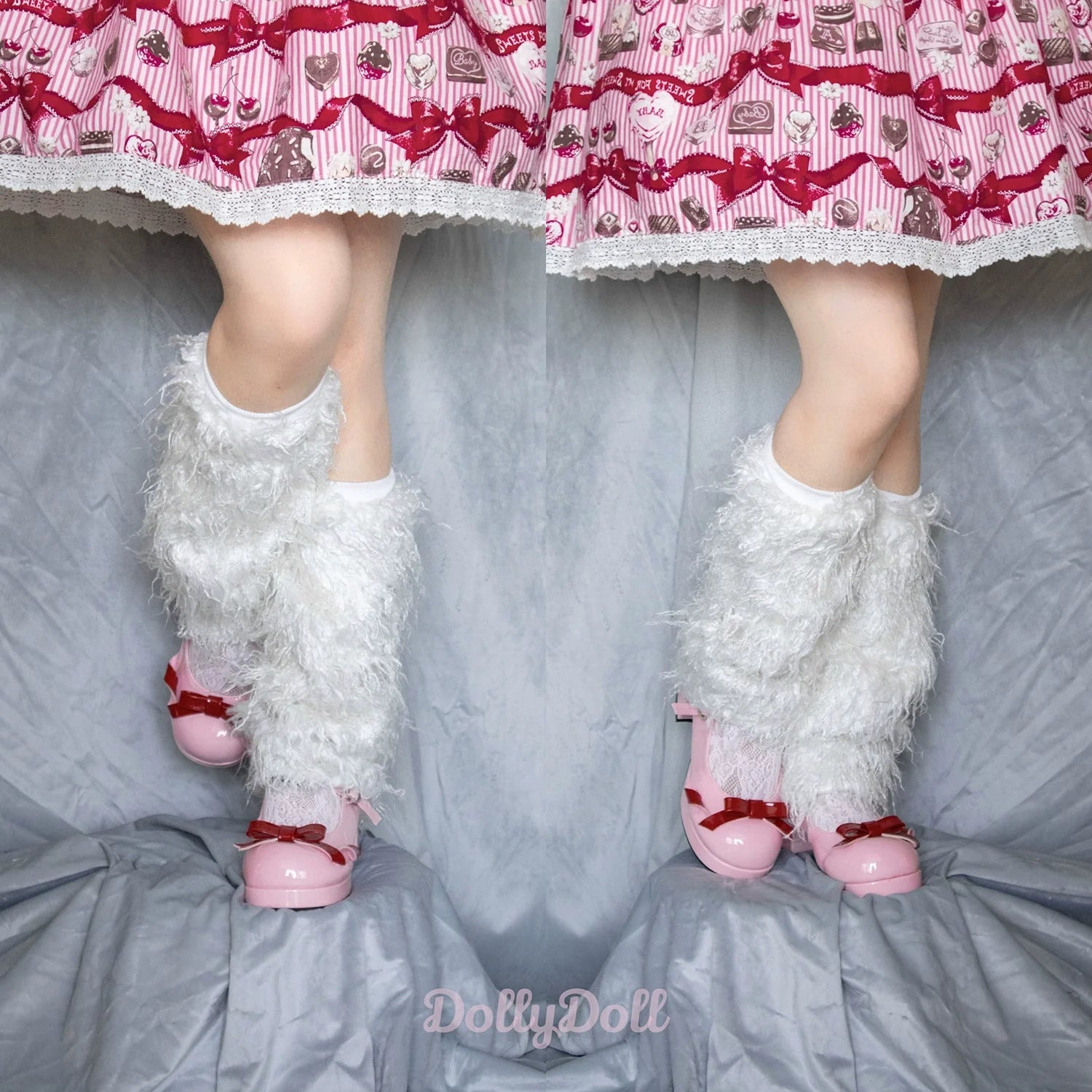 Dolly Doll - Lovers' Gift - Round Toe Middle Heel Mary Jane Lolita Shoes