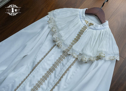 Miss Point - Demon Hunting Notes - Elegant Lolita Blouse Ruffled Collar