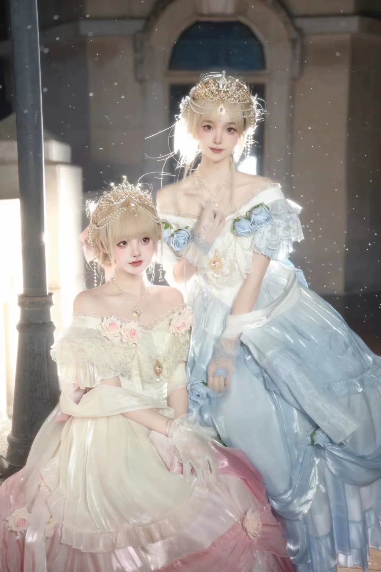 Meowing and fruity - Tana Manor - Classic Lolita OP Dress, Floral Decoration