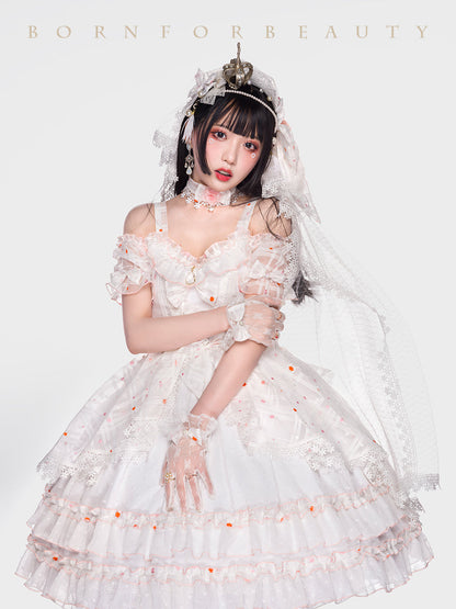 Youpairui - Bucharest - Calssic Lolita Jumper Dress Set