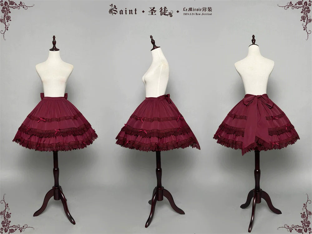 LeMiroir - Saint - Gothic Lolita Bolero Skirt Mermaid Dress Corset