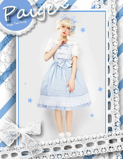 Magic Tea Party - Cute Lolita Jumper Dress Multicolors JSK