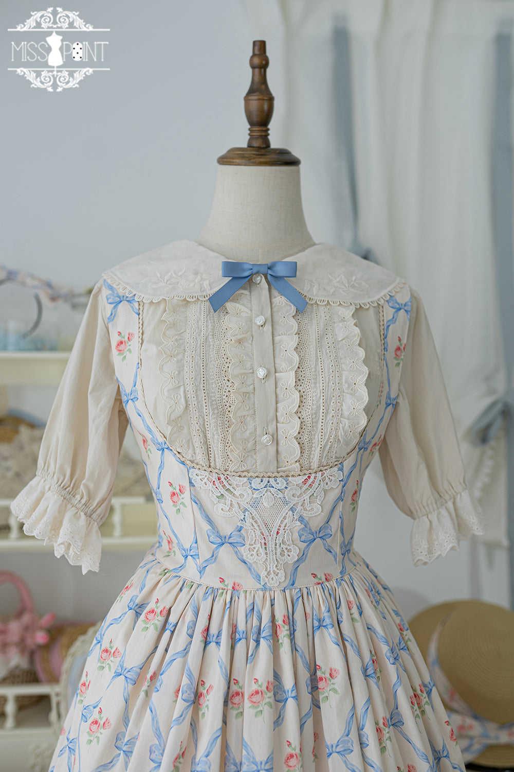 Miss Point - Happy Summer - Elegant Lolita Floral JSK Dress