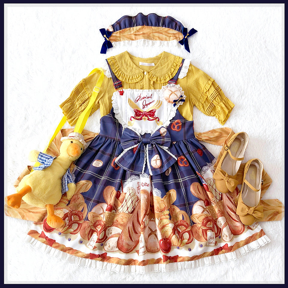 Chemical Romance - Bread New Out of the Oven - Elegant Lolita Salopette Dress