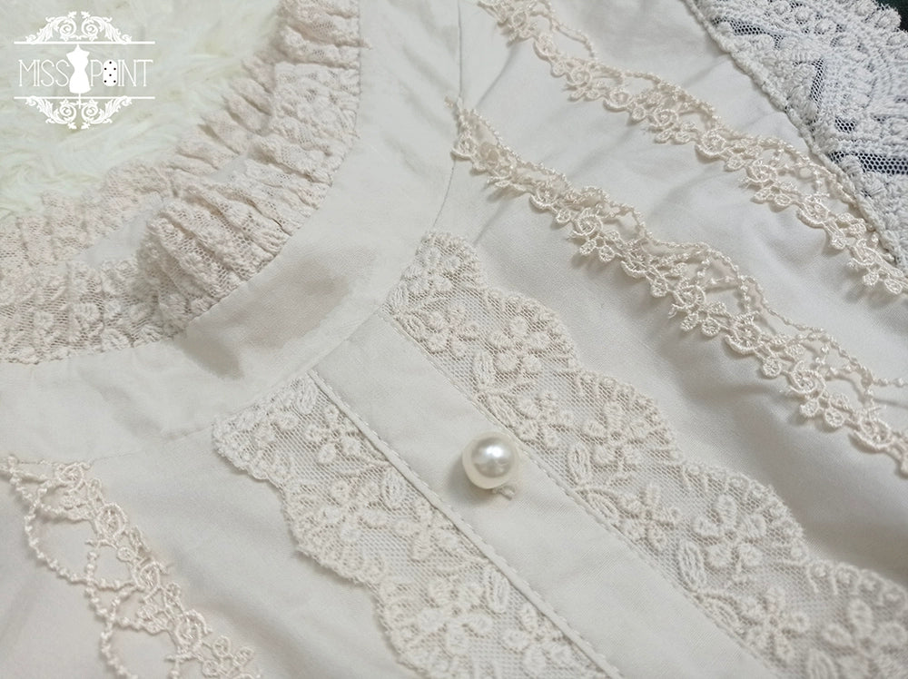 Miss Point - Customized Lolita Dress Vintage Elegant Velvet OP Dress