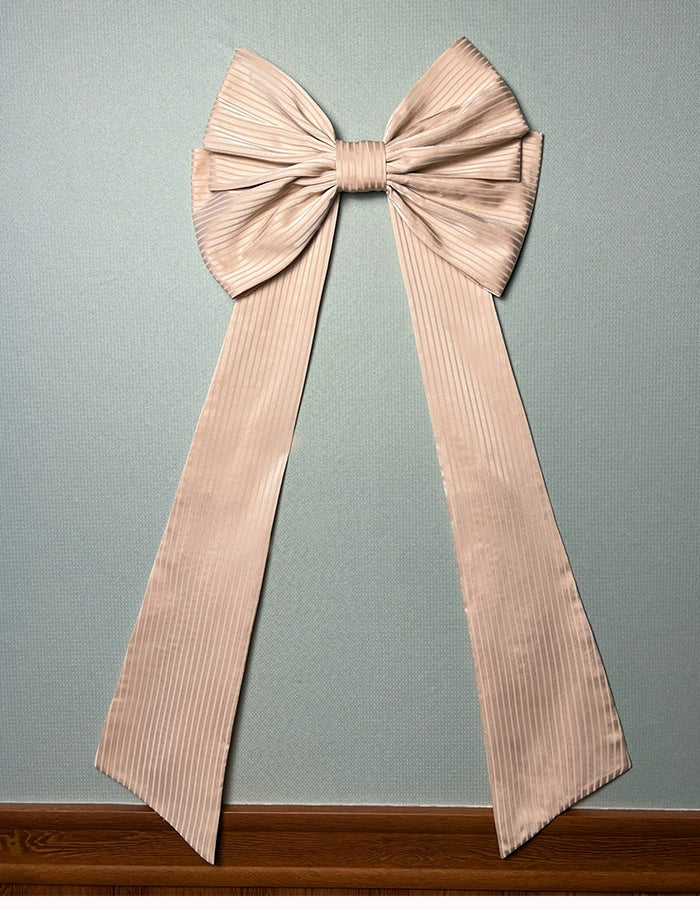 Alice Girl - Arrogant Miss - Sweet Lolita Trailing Large Bow with Long Ribbons