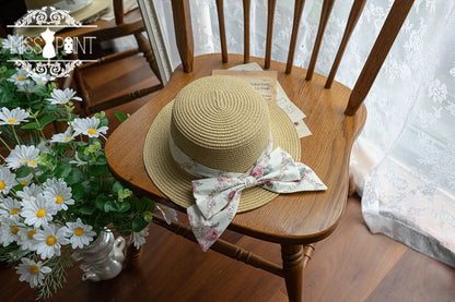 Miss Point - Happy Summer Cute Lolita Hairdband Straw Hat