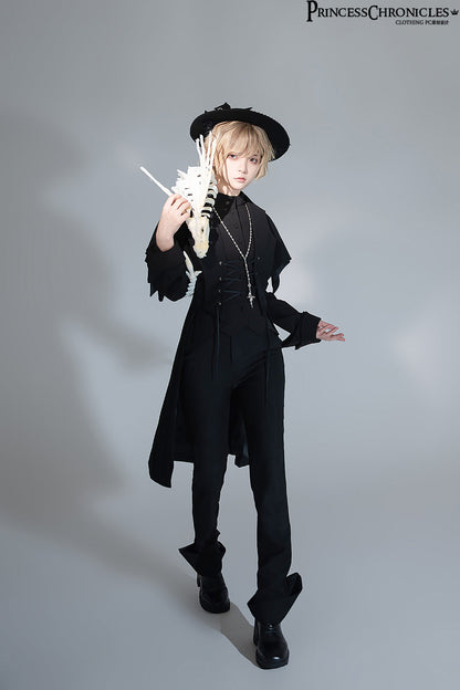 Princess Chronicles - Yan Ye - Ouji Lolita Prince Black Pants
