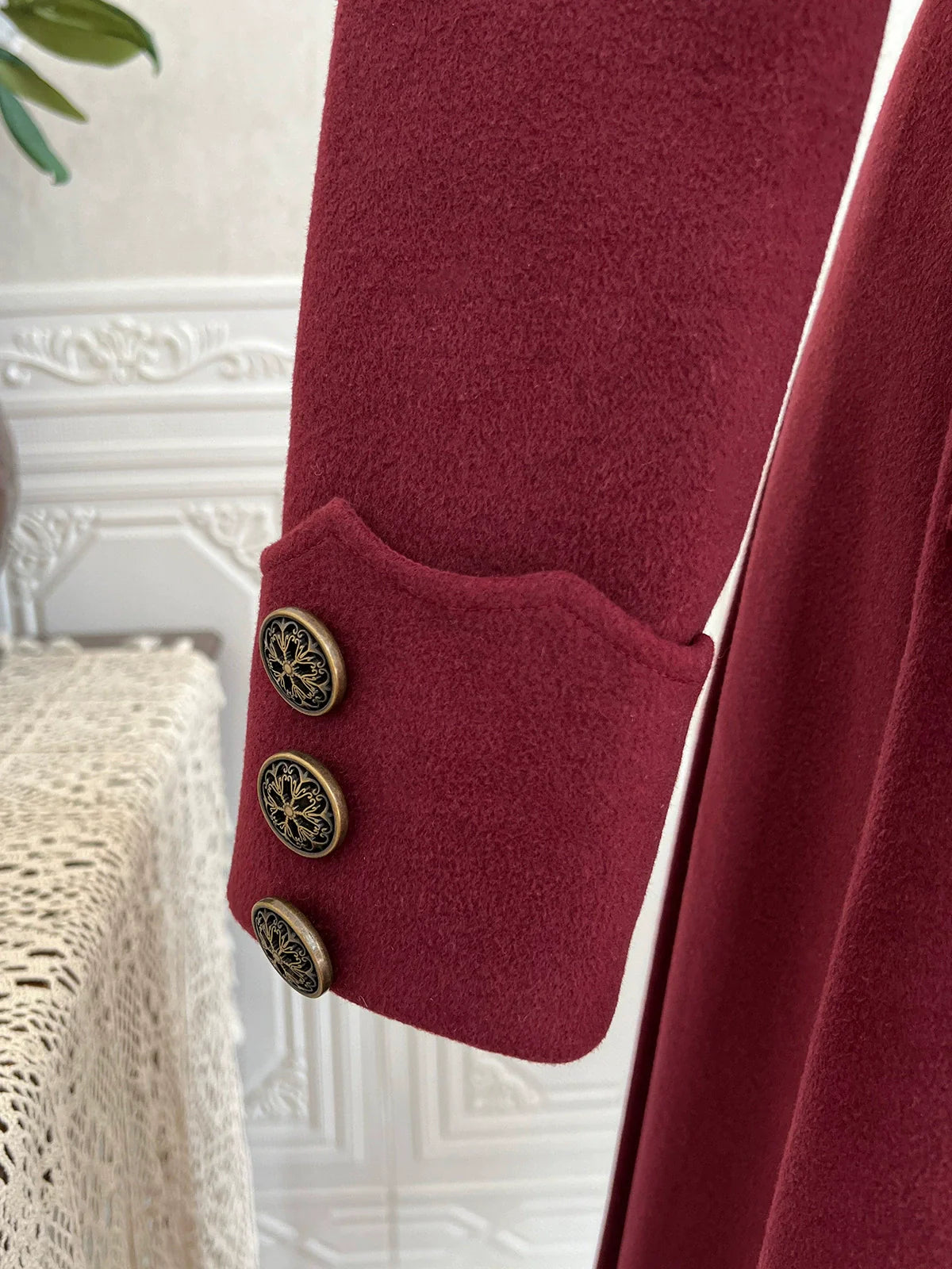 Cornfield Lolita - The Legend of Dracula - Gothic Ouji Lolita Winter Coat Set