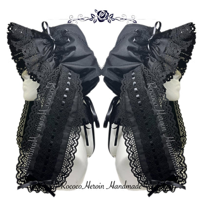 RococoHeroin - Handmade Lolita Bunny Hat Multiple Colors