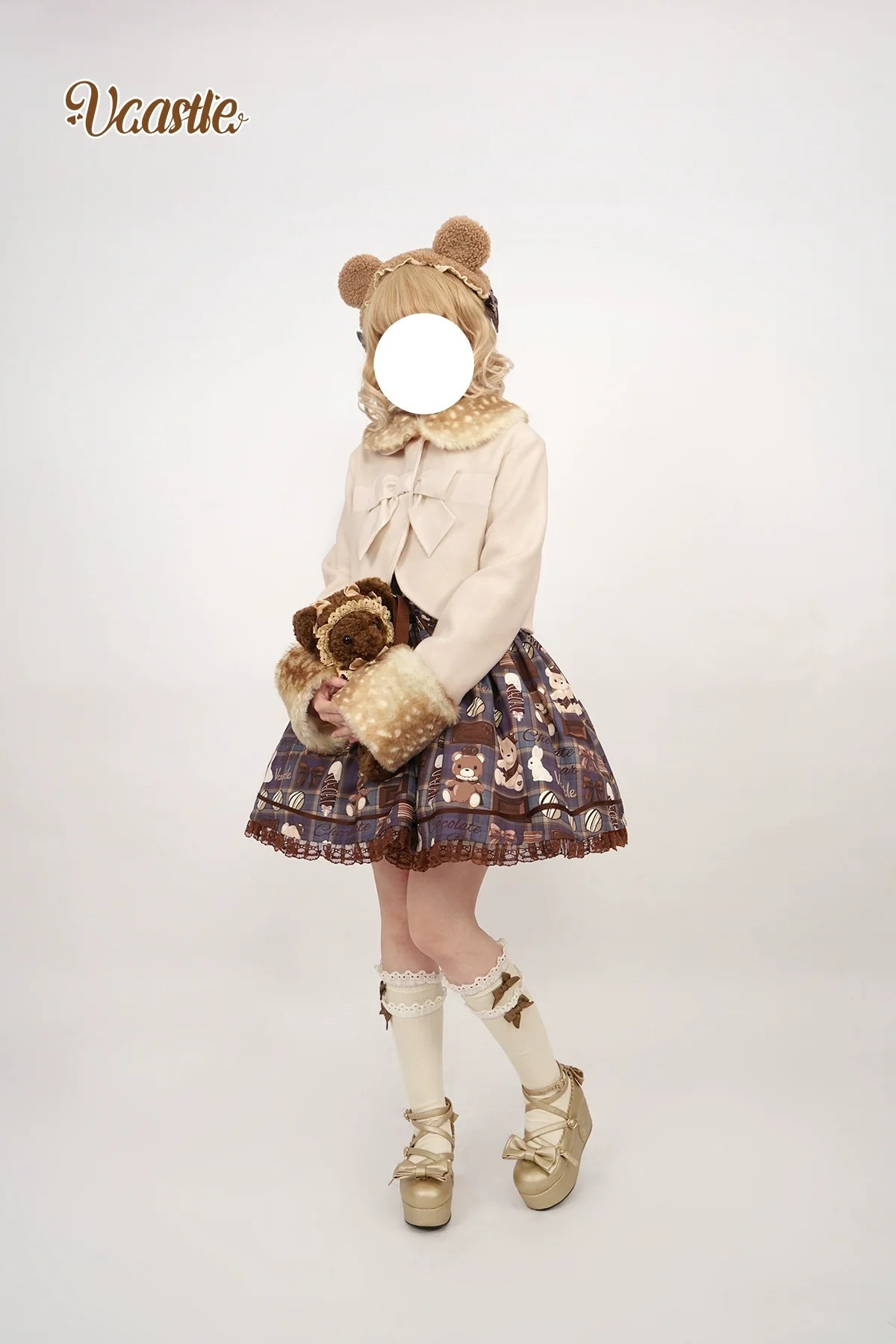 Vcastle - Winter Lolita Coat Short Wool Coat