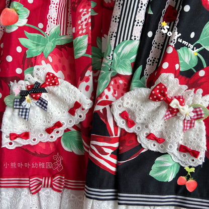 Bear Doll - Original Cute Lolita Bow Cuffs