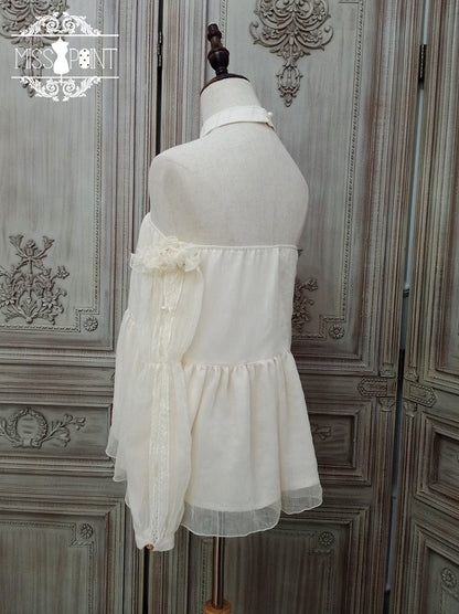 Miss Point - Dusk Bester - Egyptian Lolita Halter Attached Sleeve Blouse