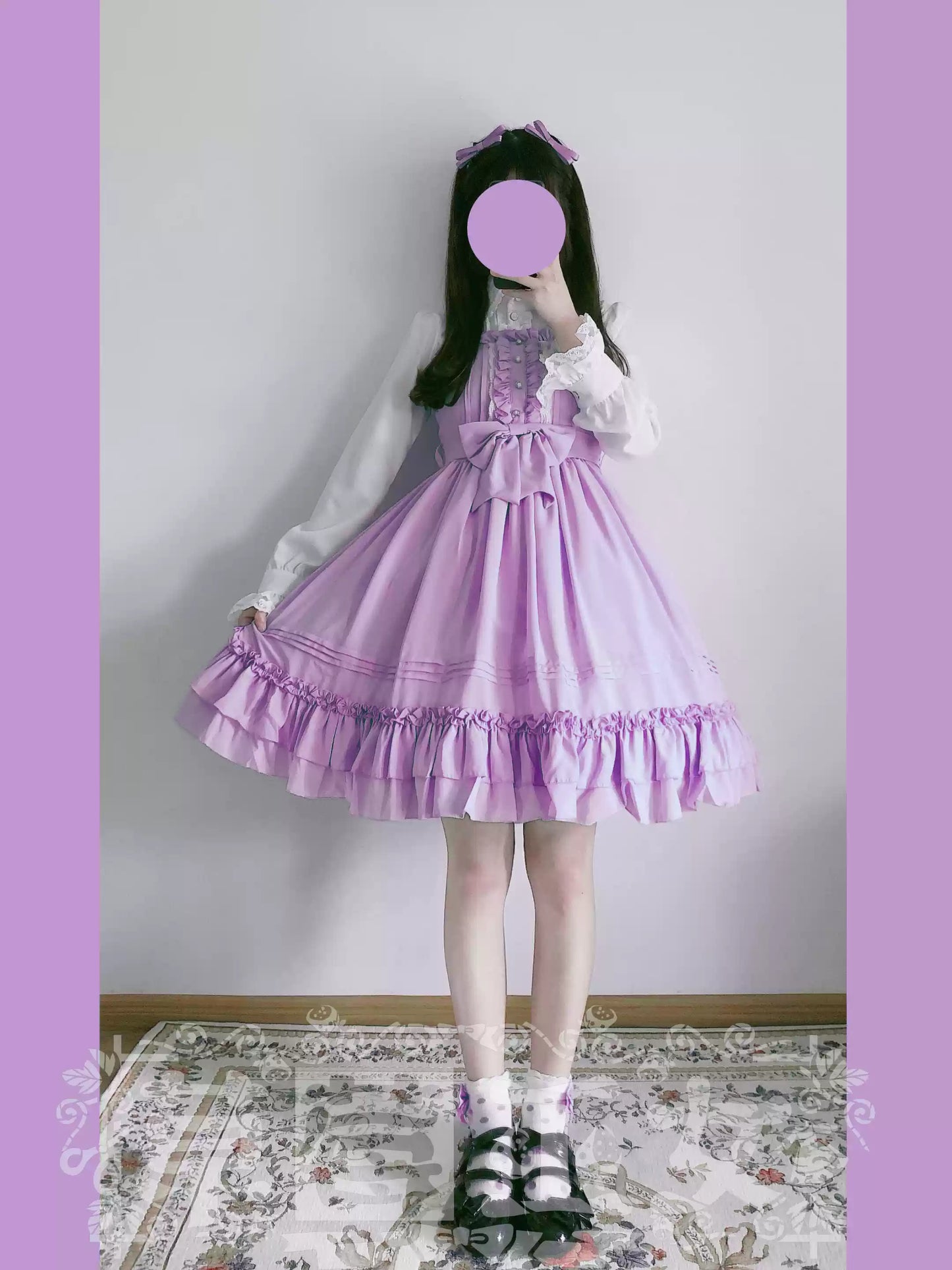 Strawberry Witch - Sweet Lolita JSK Multicolored Lolita Dress