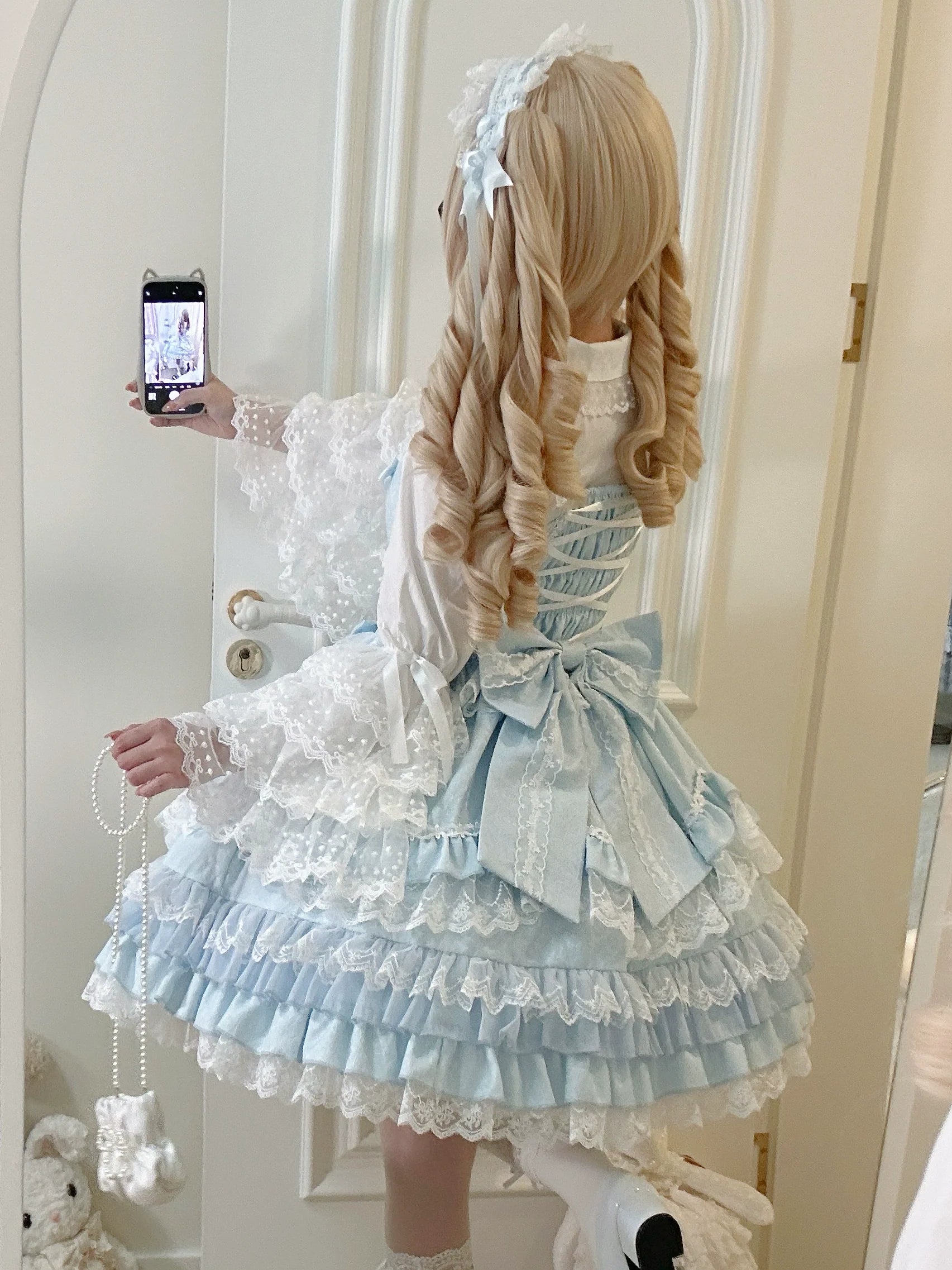 Sugar Girl - Flower Ode - Doll-like Sweet Lolita Jumper Dress