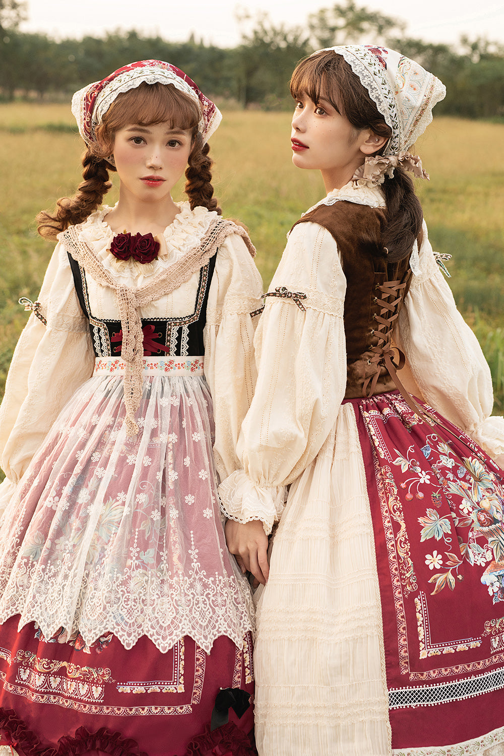 Miss Point - Rich Hymn - Lolita Bavarian Cotton Embroidered Blouse