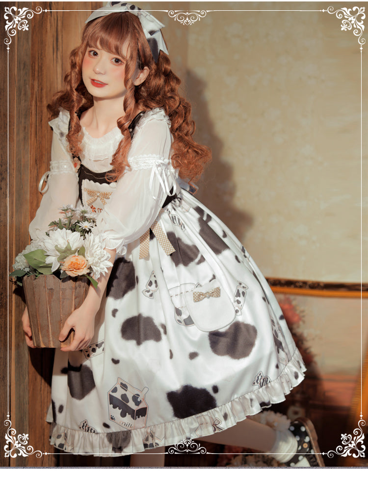 Eieyomi- Sweet Milk Candy - Kawaii Lolita JSK