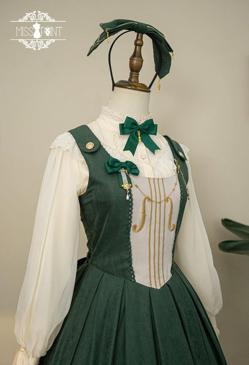 Miss Point - Customized Lolita Jumper Dress - Elegant College Lolita JSK