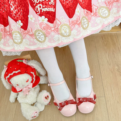 Dolly Doll - Lovers' Gift - Round Toe Middle Heel Mary Jane Lolita Shoes