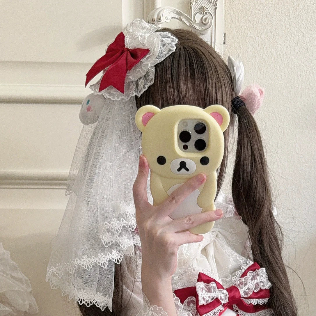 Sugar Girl - Velvet Sweetheart - Doll-like Sweet Lolita Jumper Dress, Bow Accents