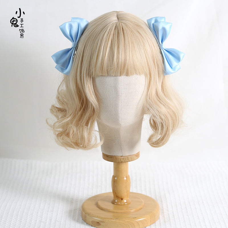 Xiaogui - Sweet Lolita Ponytail Lolita Bow Hair Clips