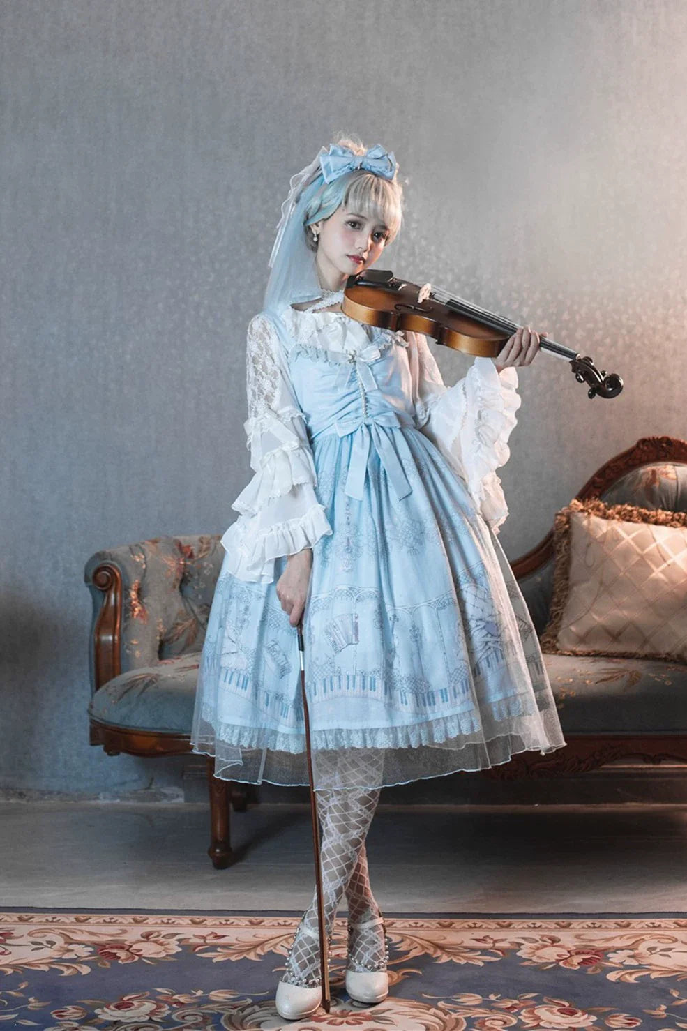 LilithEye - Elegant Lolita JSK Dream Symphony Instrument Fairy Dress