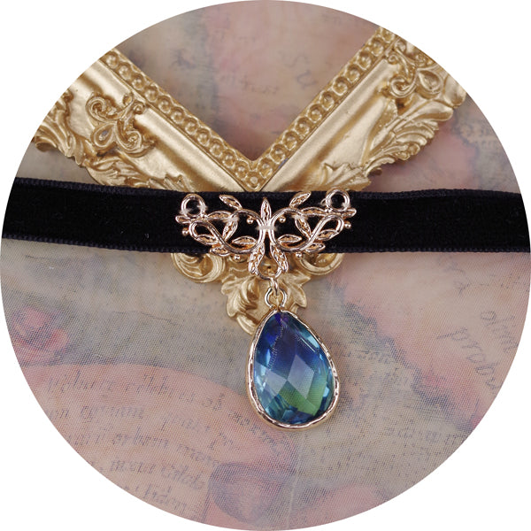 Rose of Sharon - London Afternoon Tea - Elegant Lolita Daily Choker