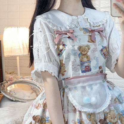 MIST - Kawaii Lolita Lace Shirt