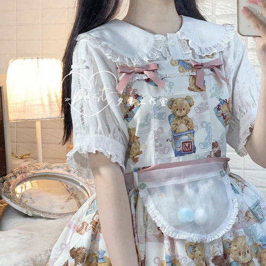 MIST - Kawaii Lolita Lace Shirt