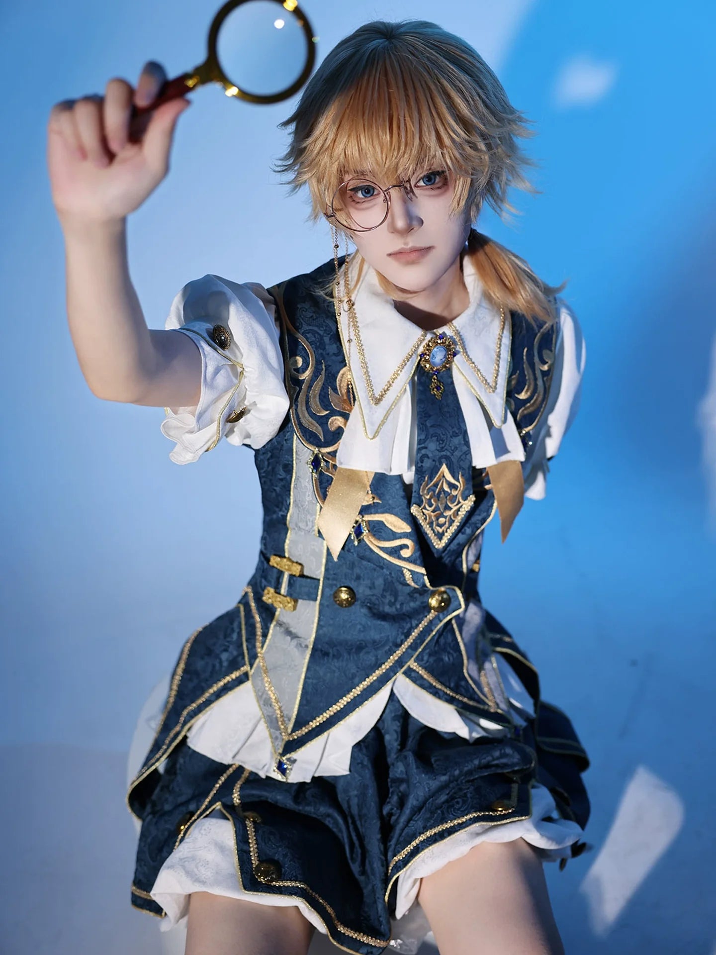 Your Princess - Contract Magic - Jacquard Ouji Lolita Vest Outfit