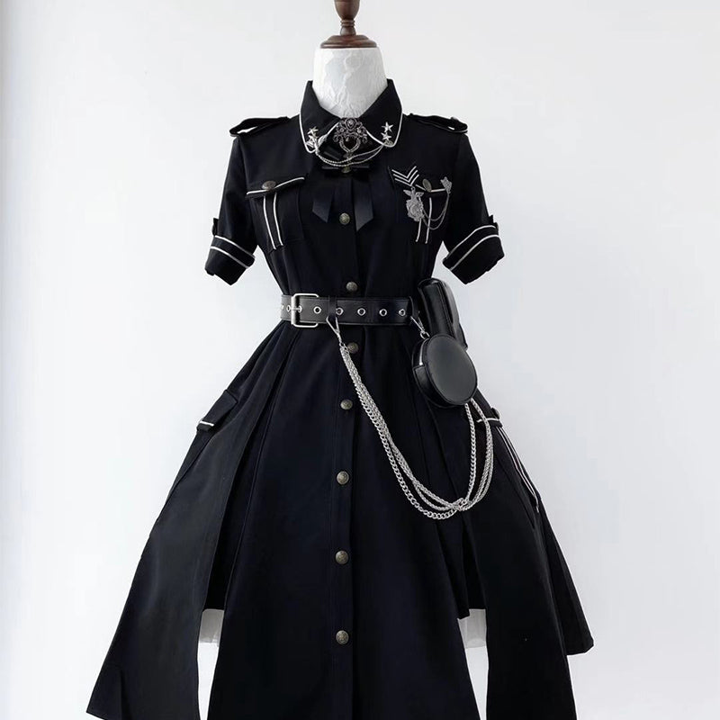Your Highness - Evil Python 2.0 - Military Lolita Gothic OP Dress