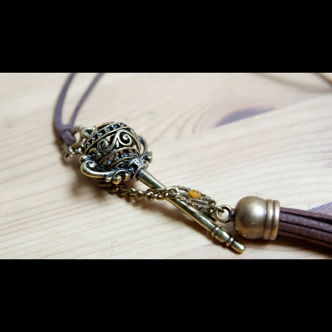 Mr. Yi's Steam Continent - Punk Lolita Lolita Vintage Necklace Sweater Chain