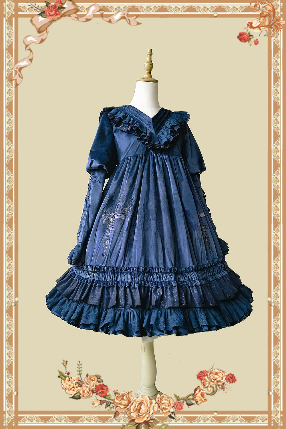 Infanta - Holy Fruit Estate - Gothic Lolita OP Dress Multicolors