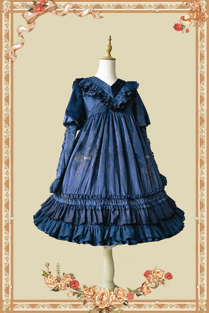 Infanta - Holy Fruit Estate - Gothic Lolita OP Dress Multicolors