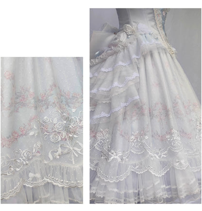 Garden Cat - Dreamy Dance Gorgeous Lolita JSK and SK