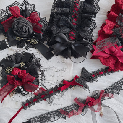 Chestnut Lolita - Gothic Lolita accessory Handmade Hairband